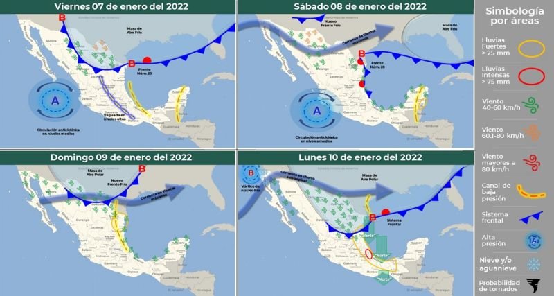 Pronostican ambiente muy frío, heladas y posible caída de granizo en Hidalgo