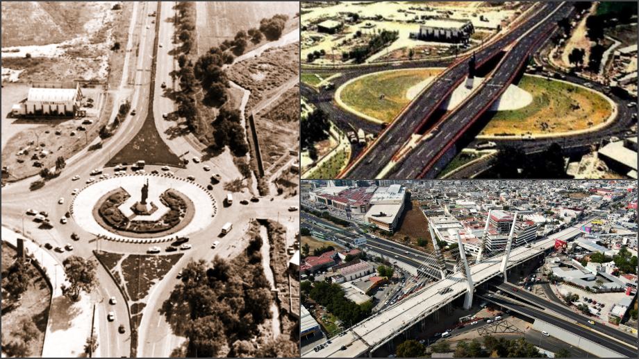 #Fotos: De glorieta a puente atirantado, la "24 horas" de Pachuca a través del tiempo