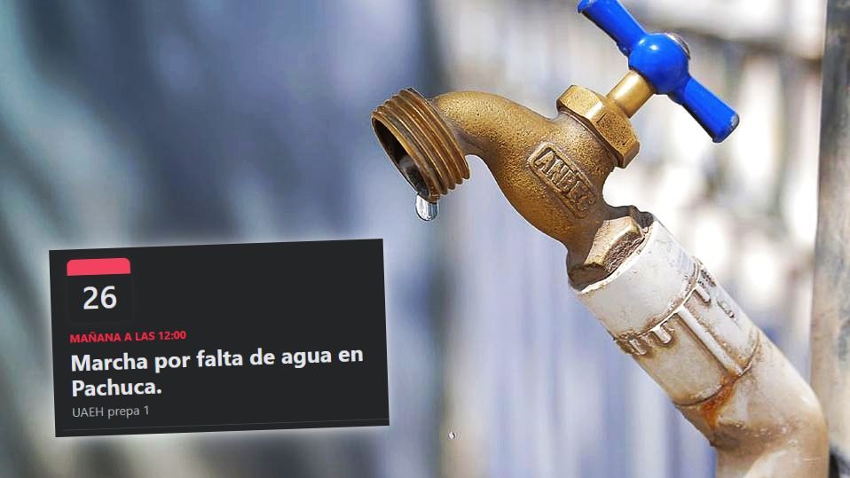 Colonias de Pachuca se quedan sin agua; convocan a marcha contra Caasim