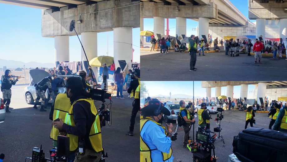Filman película en Hidalgo: cierres viales en la México-Pachuca y en Zapotlán