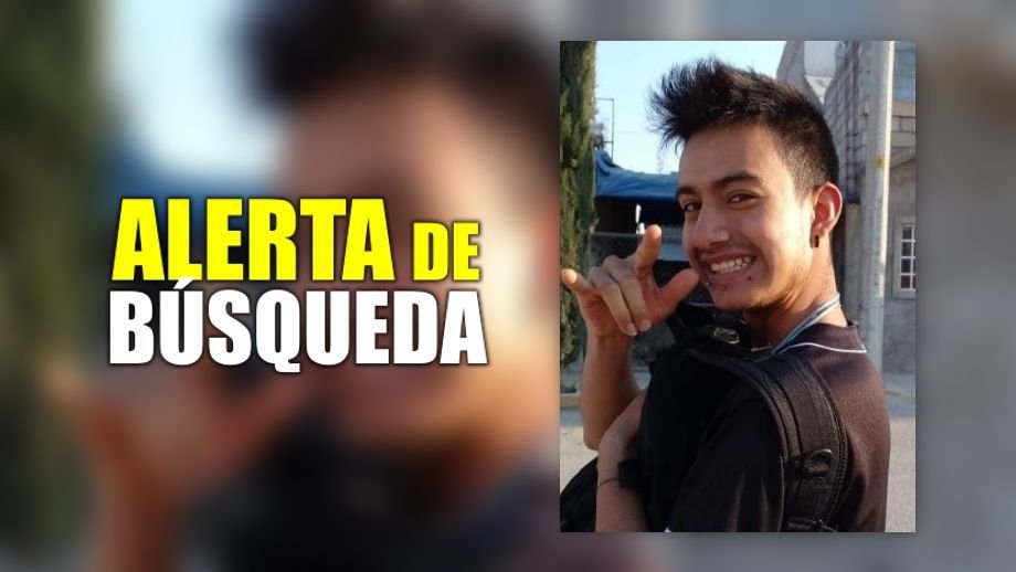 En Pachuca, joven salió rumbo a su trabajo y desapareció; piden ayuda para localizarlo