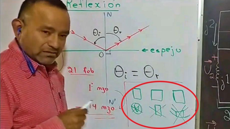 Profesor de Pachuca rechaza medidas sanitarias en clase y dice que todo es una "plandemia"