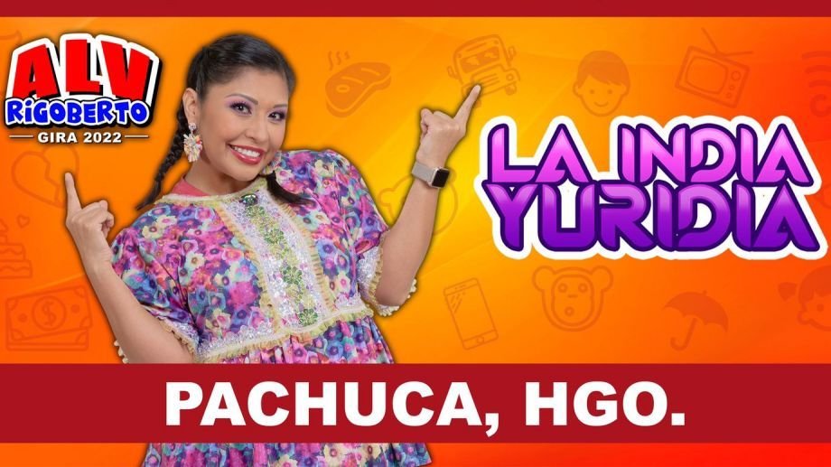 La India Yuridia llegará a Pachuca con "ALV Rigoberto"