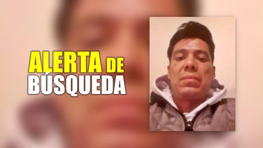 Alerta de búsqueda por hombre desaparecido en Pachuca