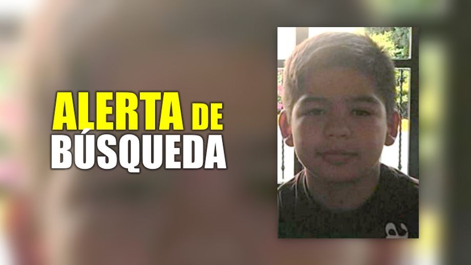 Activan alerta de búsqueda por menor desaparecido en Mineral de la Reforma
