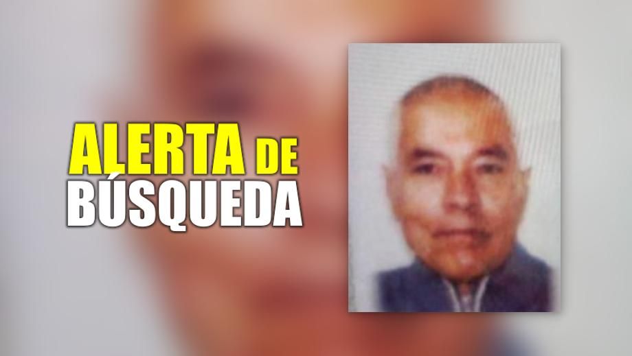 Desaparece adulto mayor en Pachuca; activan alerta de búsqueda