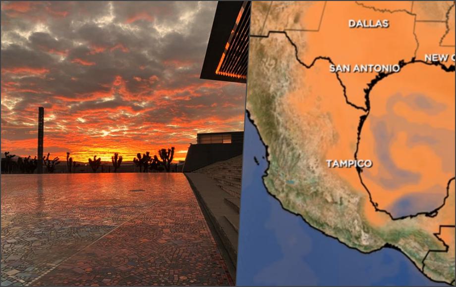 Nube de polvo del Sahara llega a México; pintará el cielo color naranja