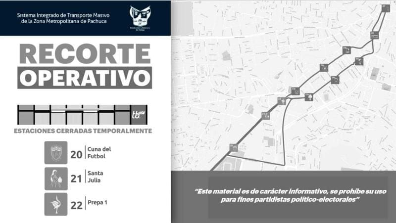 Maniobra fallida: Tuzobús queda atorado bloqueando vialidad en Pachuca