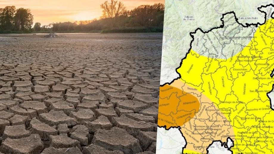 Declaran sequía severa en Hidalgo; municipios se están quedando sin agua