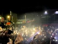 #Video: Aficionados brindan espectacular serenata a los Tuzos de Pachuca, previo a la final