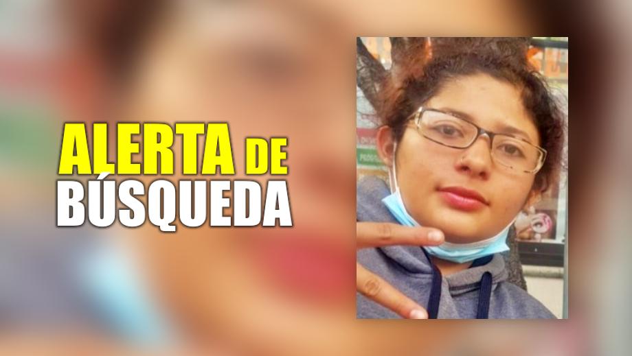 Piden ayuda para localizar a joven desaparecida en Pachuca