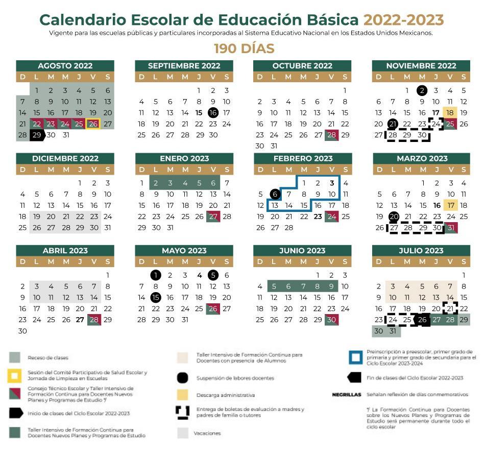 ¡Feliz regreso a clases! Estos son los días de suspensión y puentes que