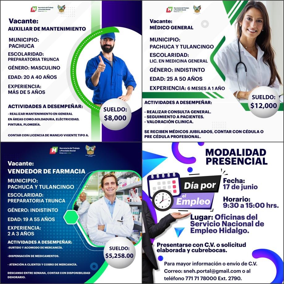 En Día por el Empleo, farmacia ofrecerá vacantes en Pachuca con sueldos de hasta $12,000