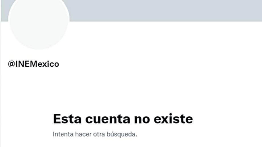 "No existe": desaparece cuenta del INE en Twitter en plena jornada electoral
