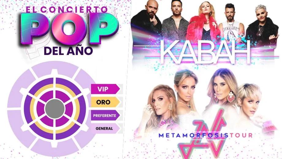 Concierto pop del año en Pachuca: precios para ver a JNS y Kabah