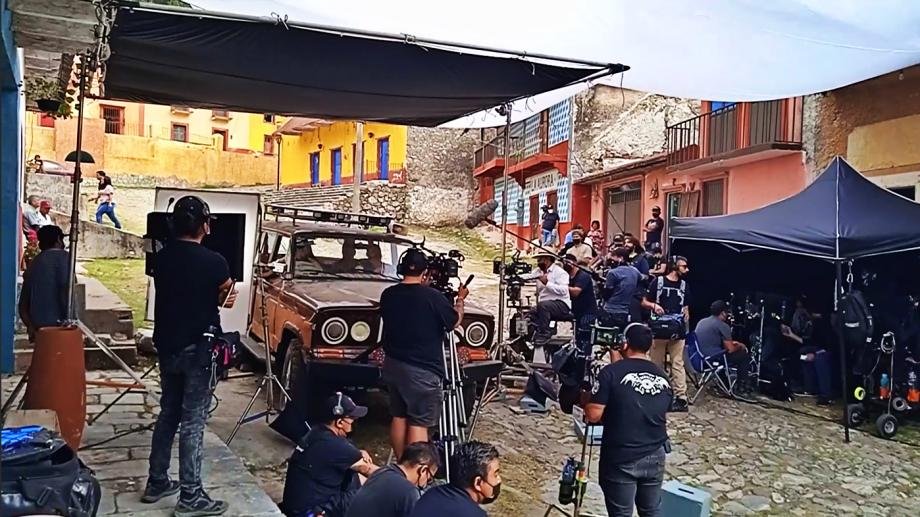 Convierten Pueblo Mágico de Hidalgo en set cinematográfico (video)