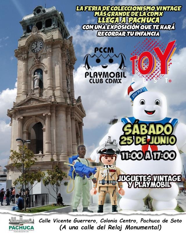 Exhibición de Playmobil y coleccionismo vintage, el próximo sábado en Pachuca