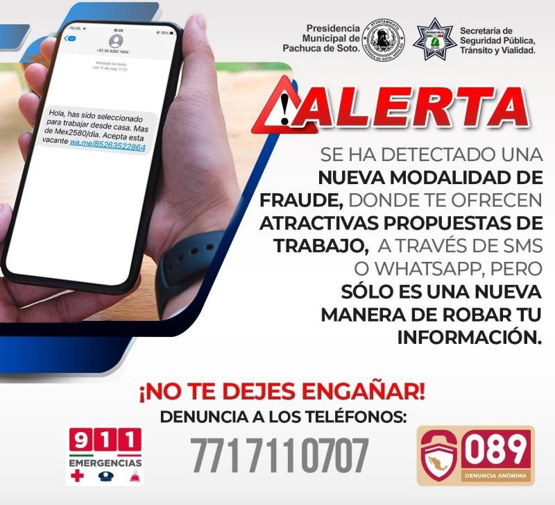 ¿Te llegó este mensaje por WhatsApp ofreciéndote trabajo? Ojo, es fraude