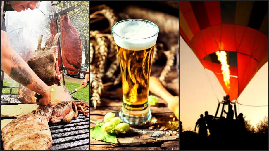 Festival con asado, cerveza y globos aerostáticos, este fin de semana en Huasca