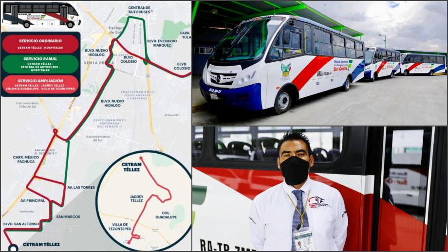 Estos son los servicios que ofrece el nuevo Transporte Masivo BRS de Pachuca