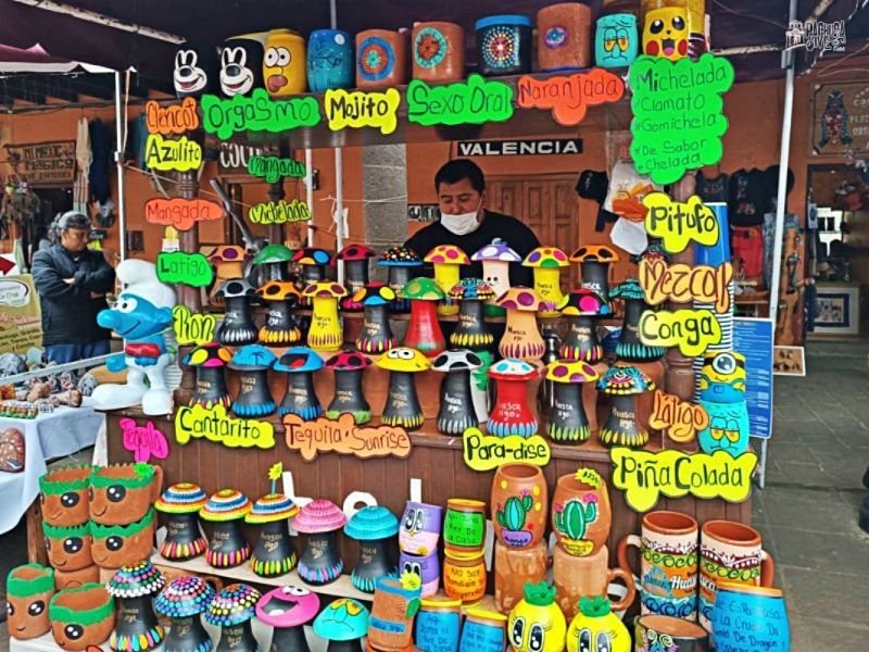 El famoso cantarito, la bebida tradicional del Pueblo Mágico de Huasca