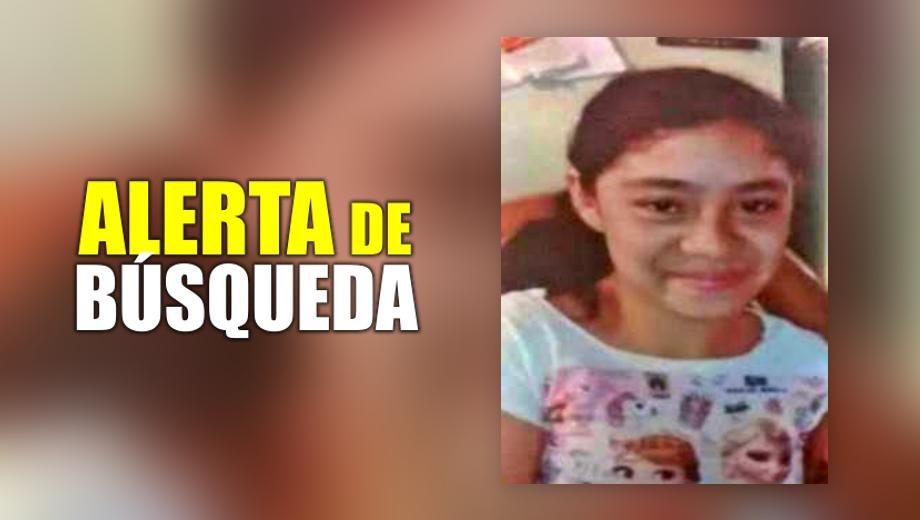 Piden ayuda para localizar a menor desaparecida en Pachuca