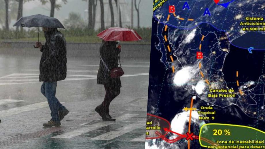 Monzón mexicano traerá más lluvias y fuertes rachas de viento a Hidalgo