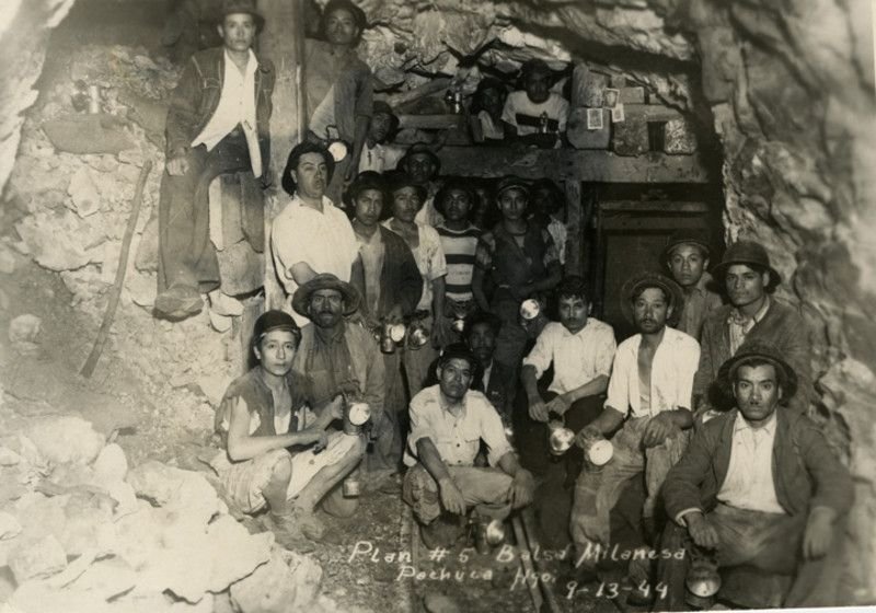 Fotos para celebrar el Día del Minero: así se laboraba en las minas de Pachuca