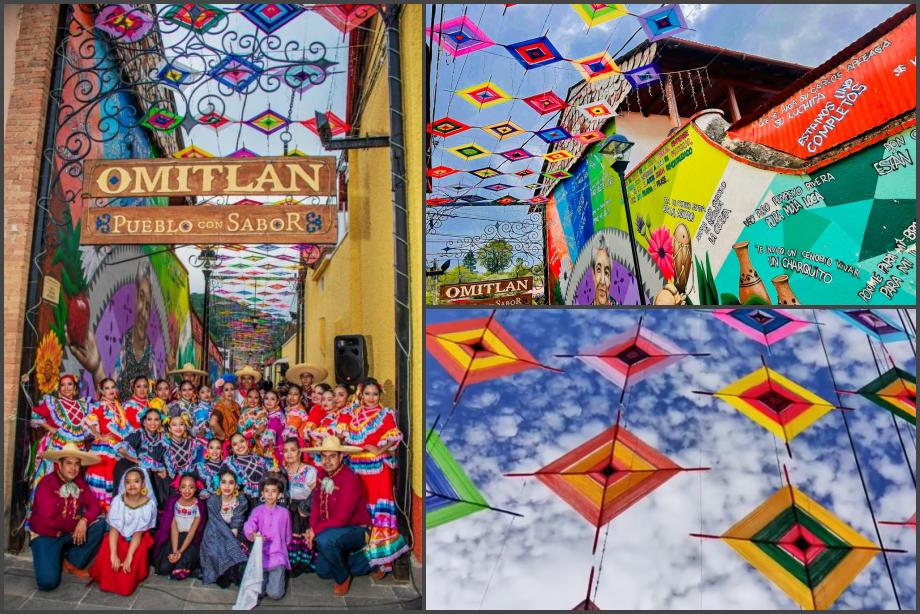 Así luce el Callejón del Dicho de Omitlán con su nueva decoración