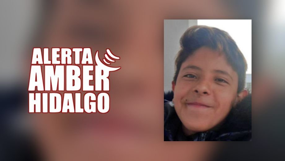 Alerta Amber Hidalgo: tiene 12 años de edad y desapareció en Pachuca