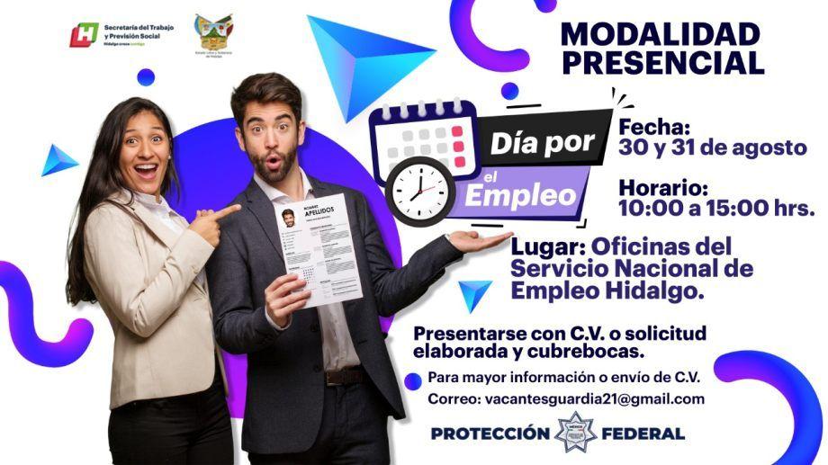 Ofrecerán en Pachuca vacante federal con sueldo mayor a $10,000; no se requiere experiencia