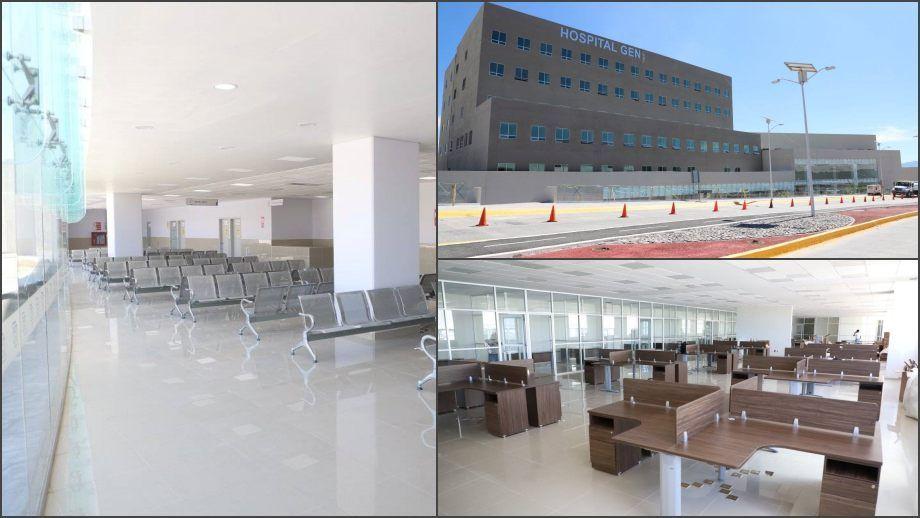 Nuevo Hospital General de Pachuca, así luce casi listo para ser inaugurado