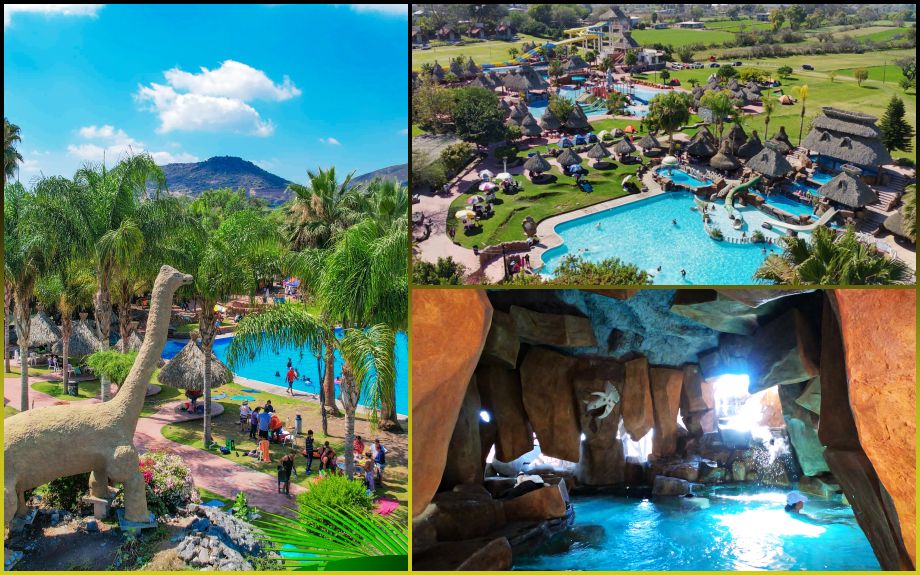 Valle Paraíso, el balneario de Hidalgo que parece un parque jurásico (fotos y video)