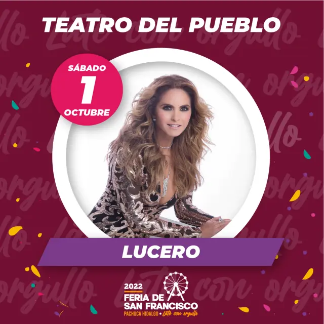 Cartel del Teatro del Pueblo de la Feria de San Francisco Pachuca 2022