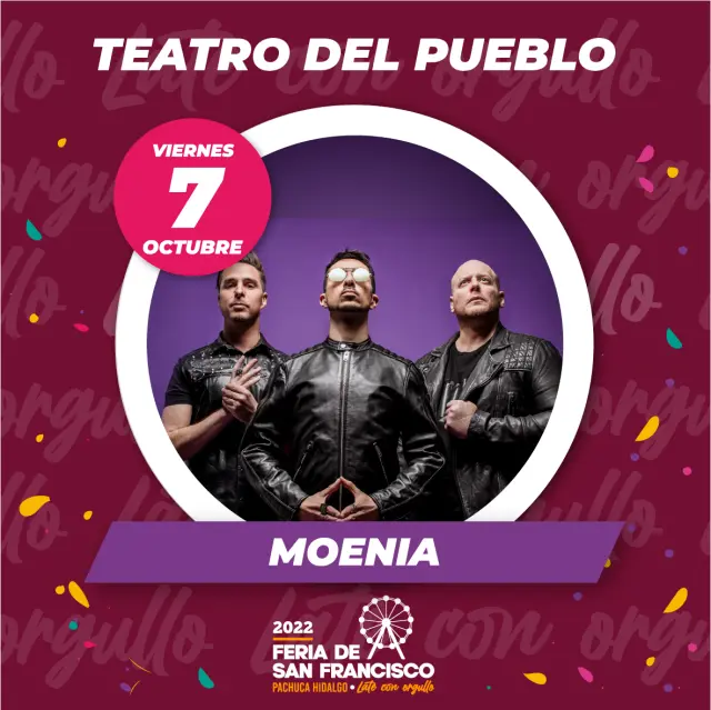 Cartel del Teatro del Pueblo de la Feria de San Francisco Pachuca 2022