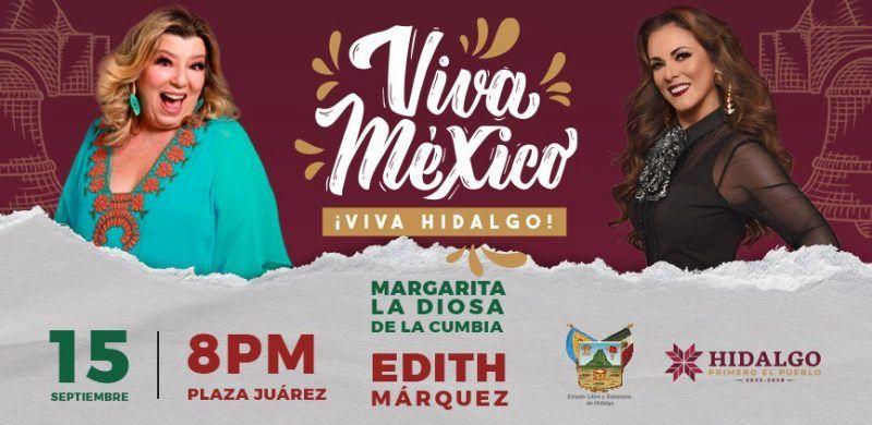 #Oficial: Listo el cartel para dar el Grito el 15 de septiembre en Pachuca