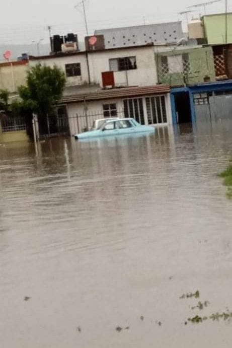 Inundado: Tepeapulco sufre por las fuertes lluvias