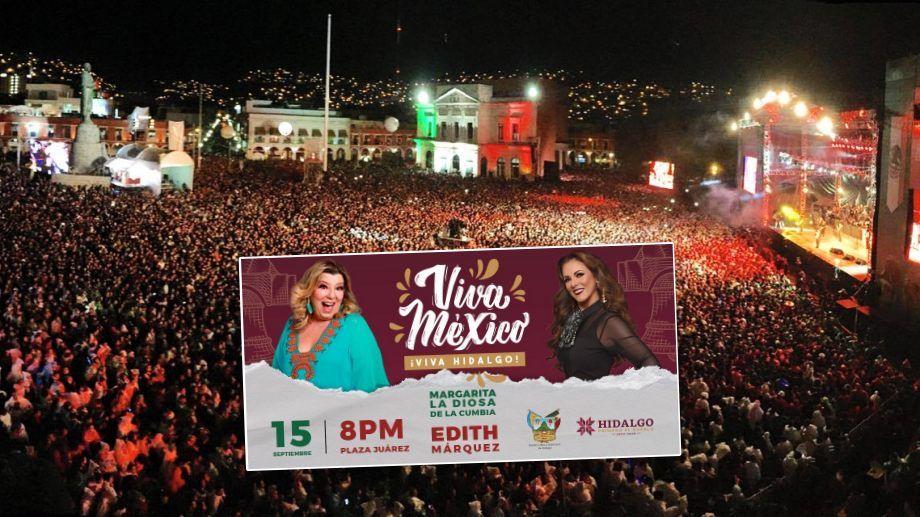 #Oficial: Listo el cartel para dar el Grito el 15 de septiembre en Pachuca