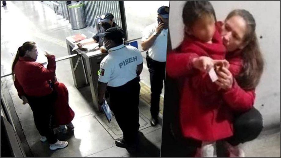 Niña de 4 años pidió ayuda en estación del Tuzobús y activaron código rojo