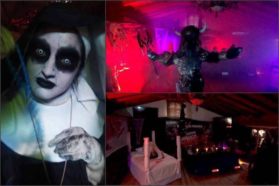Así de escalofriante fue la presentación del Festival Mágico del Terror 2022 en Real del Monte