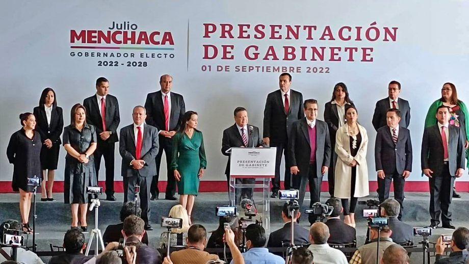 Listo el gabinete de Julio Menchaca, ellas y ellos trabajarán en el gobierno de Hidalgo