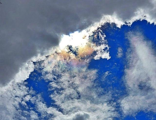 Luego del sismo, aparecen nubes iridiscentes en Pachuca y otros municipios 11 Luego del sismo, aparecen nubes iridiscentes en Pachuca y otros municipios