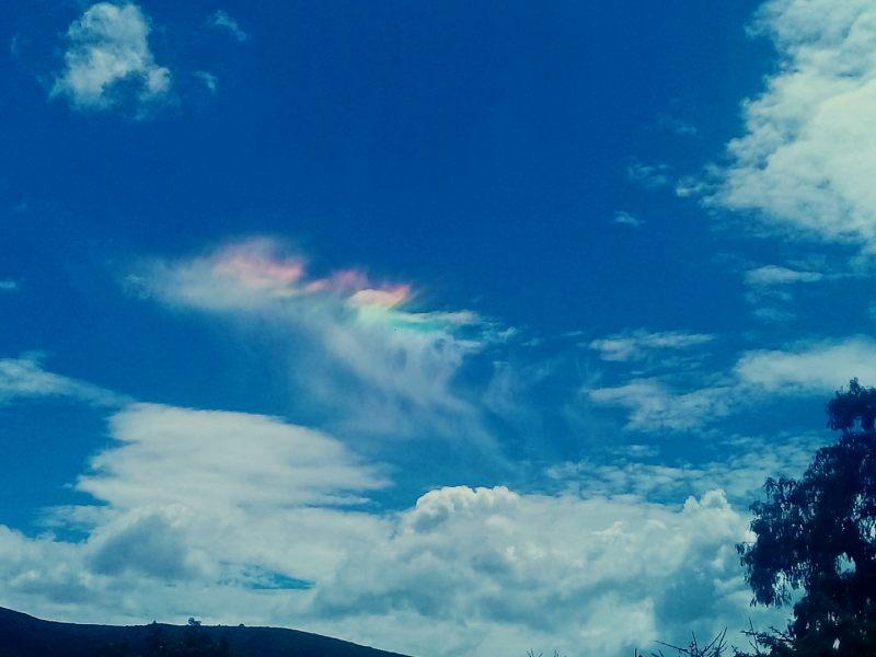Luego del sismo, aparecen nubes iridiscentes en Pachuca y otros municipios 5 Luego del sismo, aparecen nubes iridiscentes en Pachuca y otros municipios