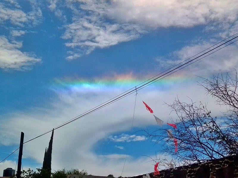 Luego del sismo, aparecen nubes iridiscentes en Pachuca y otros municipios 12 Luego del sismo, aparecen nubes iridiscentes en Pachuca y otros municipios