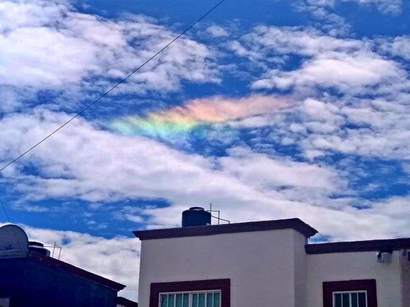 Luego del sismo, aparecen nubes iridiscentes en Pachuca y otros municipios 9 Luego del sismo, aparecen nubes iridiscentes en Pachuca y otros municipios