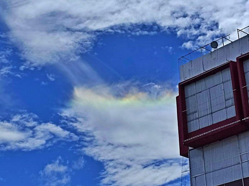 Luego del sismo, aparecen nubes iridiscentes en Pachuca y otros municipios 6 Luego del sismo, aparecen nubes iridiscentes en Pachuca y otros municipios