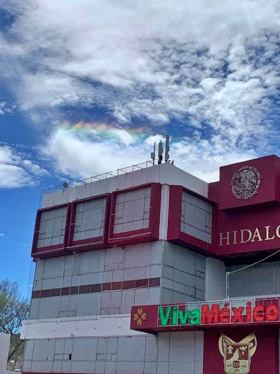 Luego del sismo, aparecen nubes iridiscentes en Pachuca y otros municipios 10 Luego del sismo, aparecen nubes iridiscentes en Pachuca y otros municipios