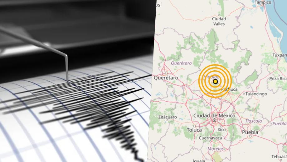 ¡Tembló en Hidalgo! Sismo con epicentro en Ixmiquilpan