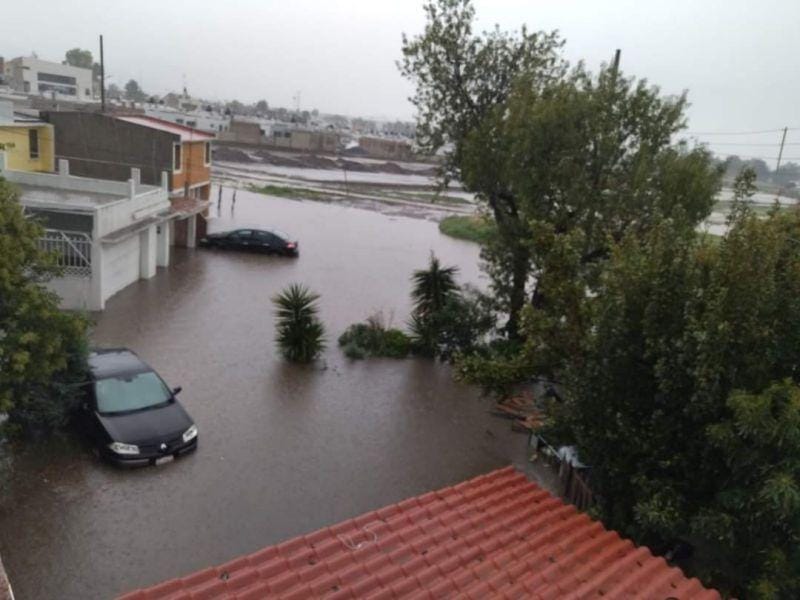 Inundado: Tepeapulco sufre por las fuertes lluvias