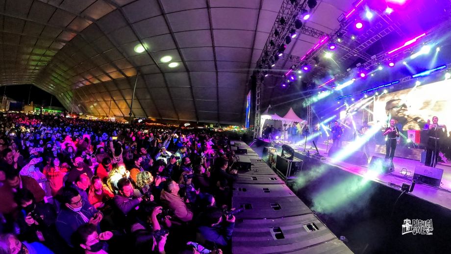 #Galería: Así se vivió el bailongo con Los Ángeles Azules en la Feria de Pachuca